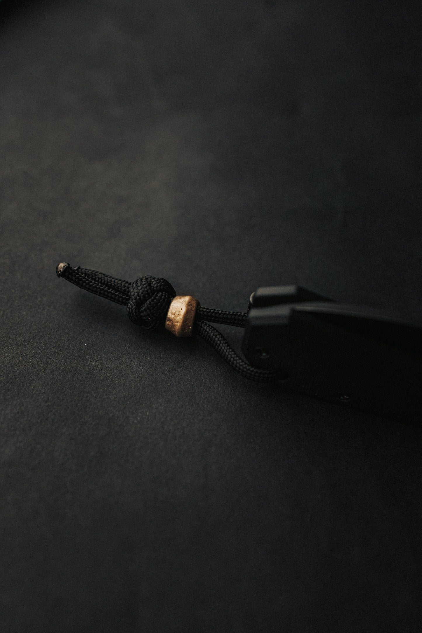 Paracord Lanyard, Knife Lanyard, Brass Bead for Knife