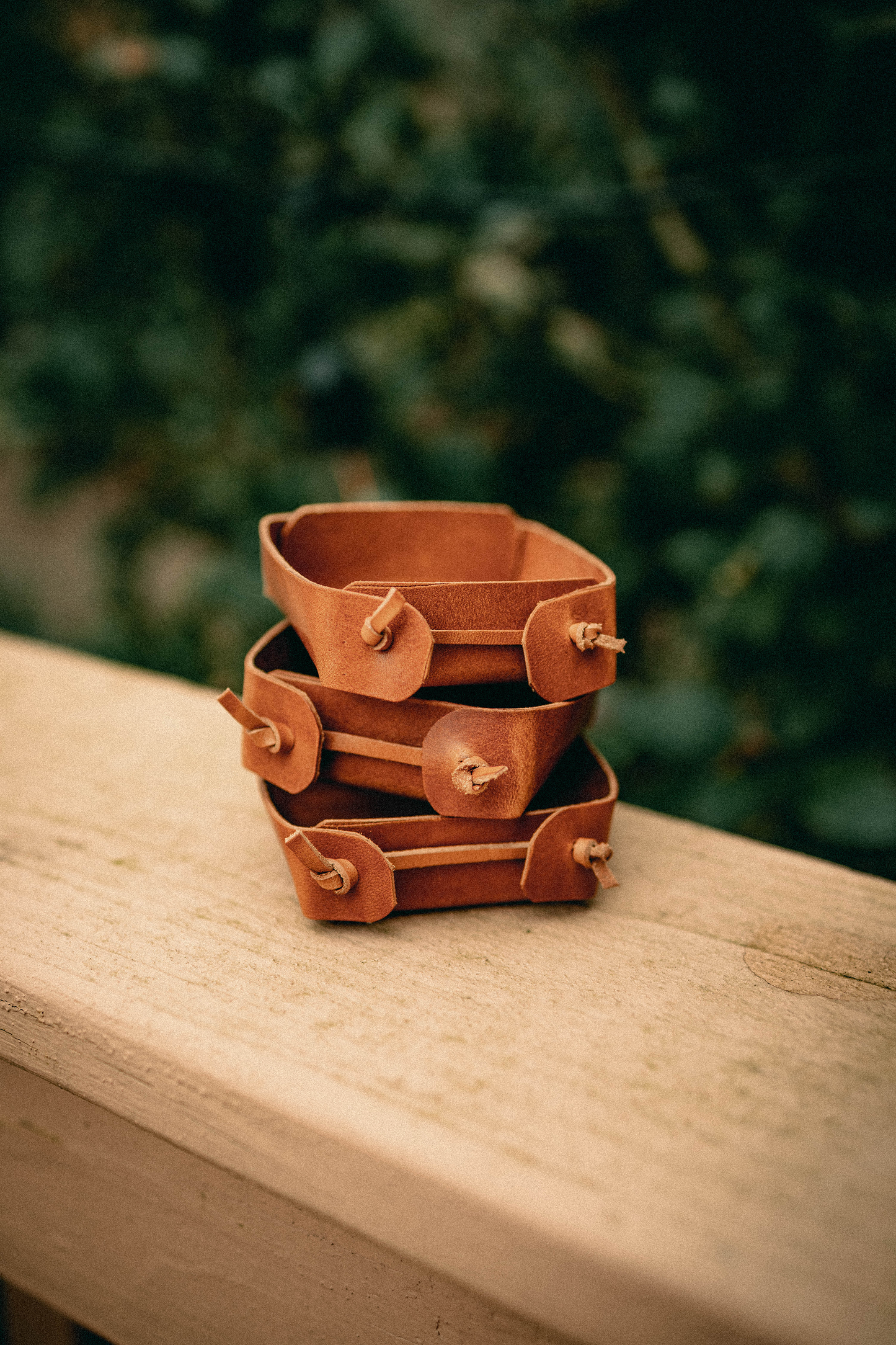Leather Valet Tray, Small