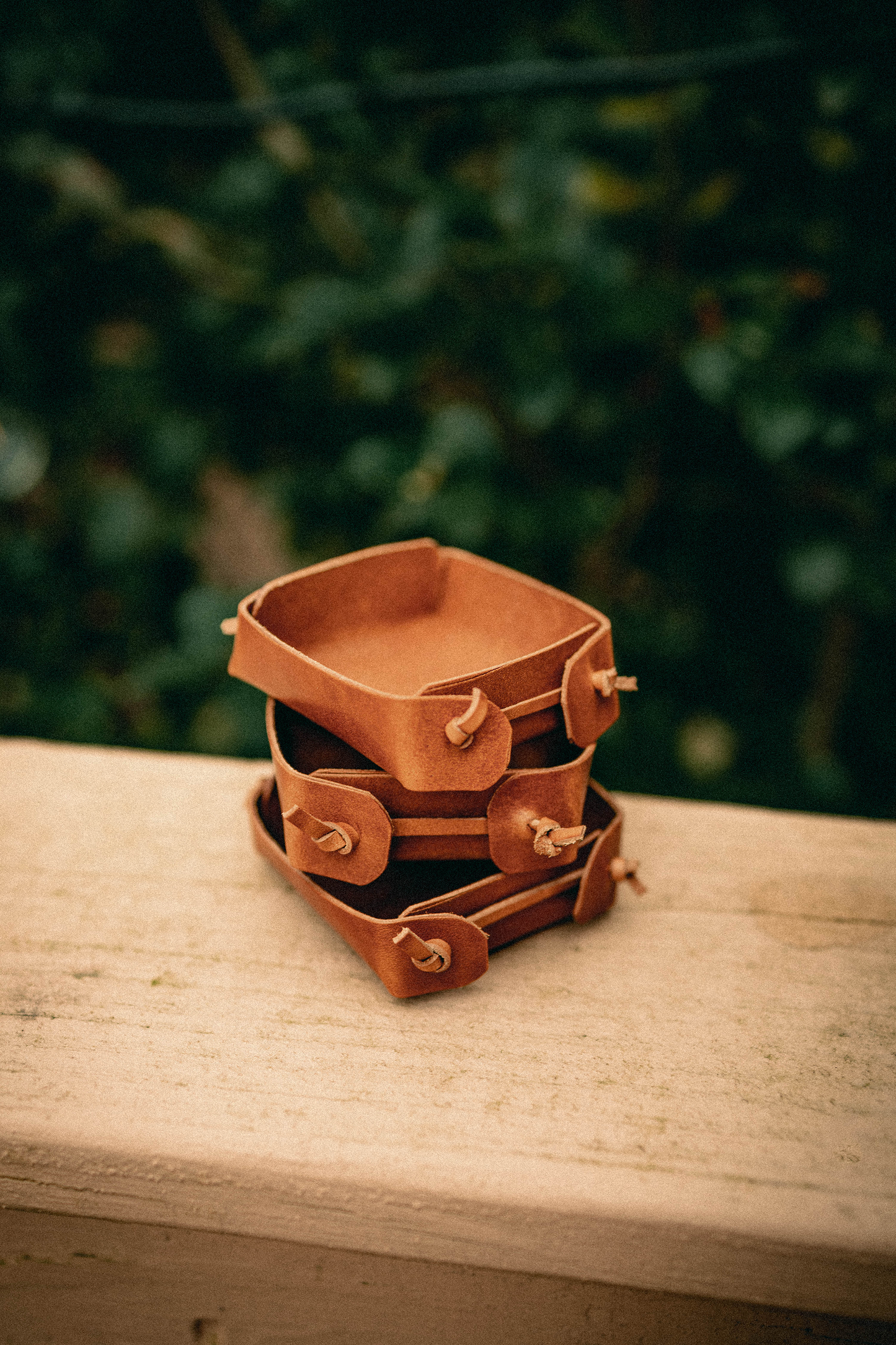 Leather Valet Tray, Small