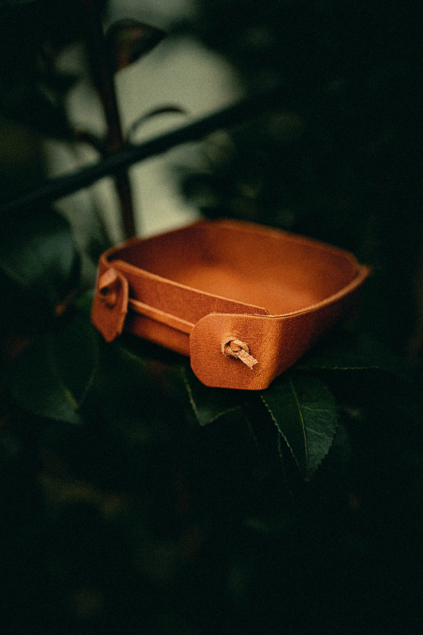 Leather Valet Tray, Small